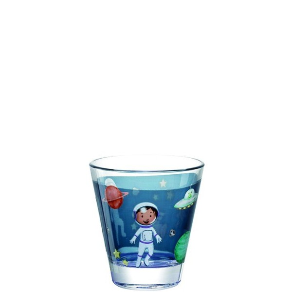 Szklanka Leonardo Bambini Avventura 215 ml z pokrywą i spodkiem do napojów