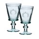 Komplet kieliszków ECILA LIGHT 2 szt. 280 ml do serwowania napojów