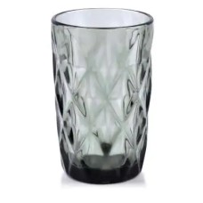 Komplet szklanek Elise Grey 6 sztuk 300 ml do napojów