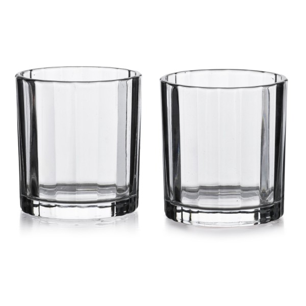 Набір склянок Elise Stripes, 4 шт, 310 мл, прозорі для напоїв