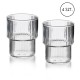 Komplet szklanek ELLA STRIPES 4x320 ml ze szkła borokrzemowego do napojów