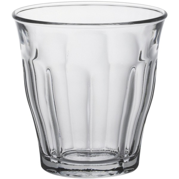 Szklanki Duralex Picardie 90 ml transparentne do serwowania napojów zestaw 6 sztuk