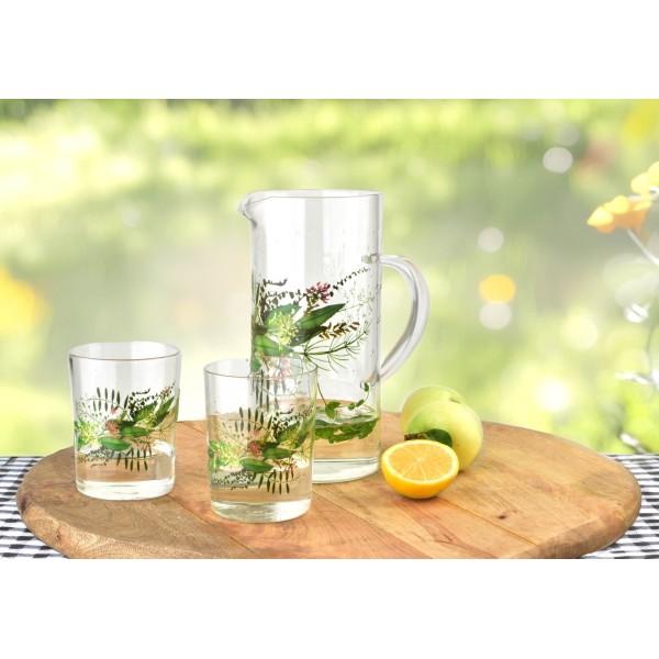 Szklanki IDYLLIC komplet 6 sztuk 420 ml do codziennego użytku