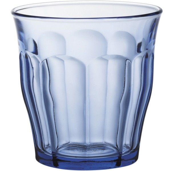 Szklanki Duralex Picardie Marine 310 ml niebieskie zestaw 6 sztuk do napojów