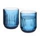 Komplet szklanek Elise Blue 4 sztuki 260 ml do napojów
