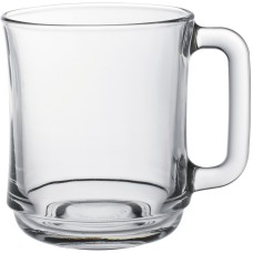 Szklanki z uchem Duralex LYS 250 ml transparentne 6 sztuk do domu i biura