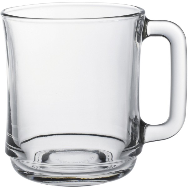 Szklanki z uchem Duralex LYS 250 ml transparentne 6 sztuk do domu i biura