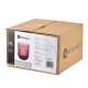 ELISE PURPLE Komplet 4 szklanek 260ml7,5x9,4cm