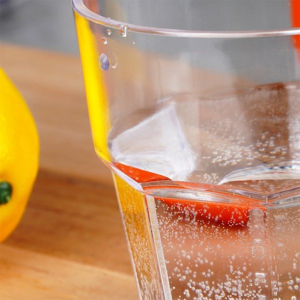 Пляшка/склянка VILDE 139805 акрилова 275 мл, ударостійка для пікніка та дому