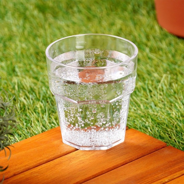 Пляшка/склянка VILDE 139805 акрилова 275 мл, ударостійка для пікніка та дому