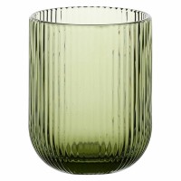 Склянка для напоїв Rose&Tulipani Twisty зелена 260 мл для дому та вжитку