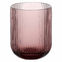 Склянка RoSE&TULIPANI Twisty фіолетова 260 мл для напоїв у домашньому побуті