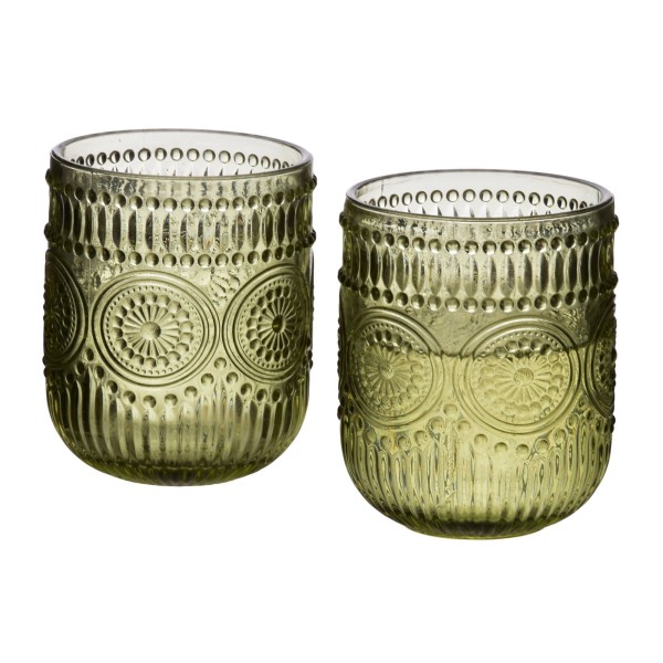 Komplet szklanek Elise Green 4 sztuki 260 ml do napojów