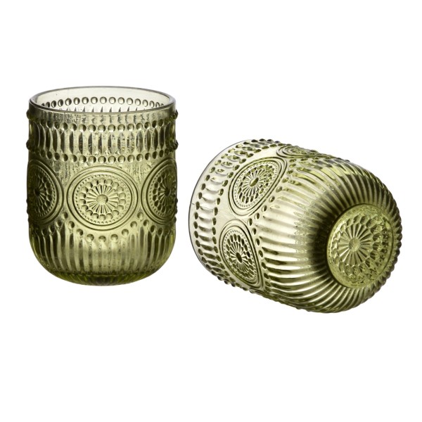 Komplet szklanek Elise Green 4 sztuki 260 ml do napojów