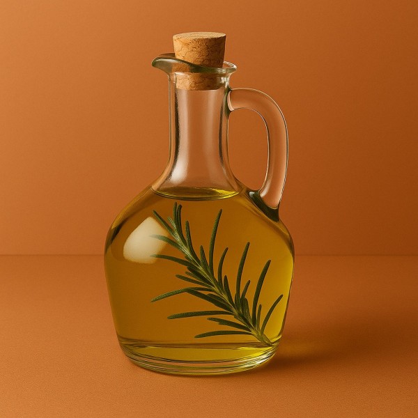 Karafka szklana Modern Kitchen 400 ml z korkiem do serwowania napojów