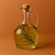 Karafka szklana Modern Kitchen 400 ml z korkiem do serwowania napojów