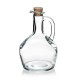Karafka szklana Modern Kitchen 400 ml z korkiem do serwowania napojów
