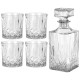 Набір: Карафа і склянки, VILDE 139665 — для віскі та наливок, 900 мл, 5 ел.