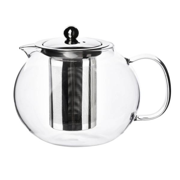 Dzbanek PETER 1000ml srebrny z filtrem do kuchni