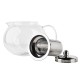 Dzbanek PETER 1000ml srebrny z filtrem do kuchni