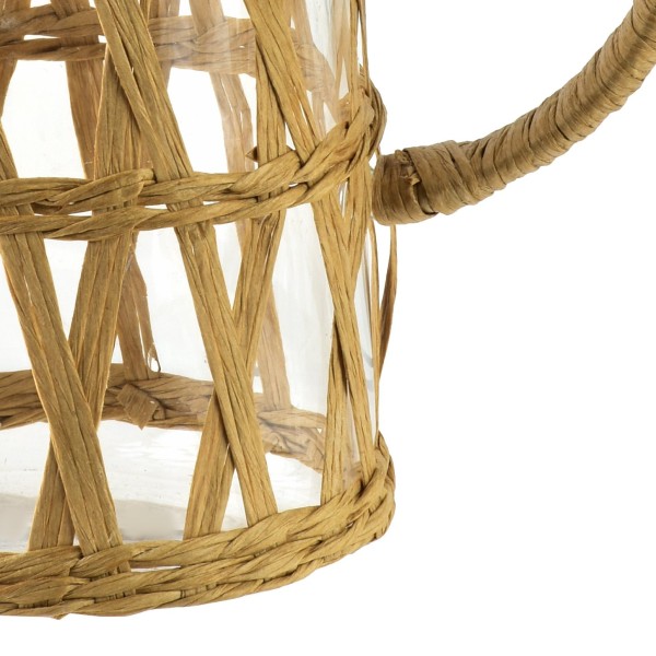 Dzbanek szklany Modern Kitchen 1,1L boho w oplocie do serwowania