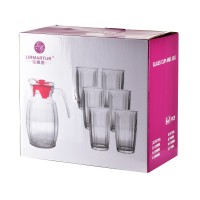 Zestaw dzbanek i szklanki Mondex SOFIA (2 l, 6 × 310 ml)