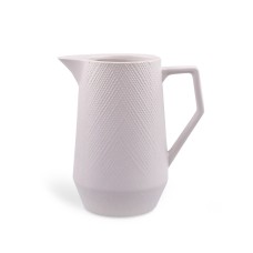 КЕРАМІЧНИЙ ГЛЕЧИК ДЛЯ ВОДИ ТА МОЛОКА ТА СОКУ 1.0 Л MAESTRO БІЛИЙ MR-20002-55