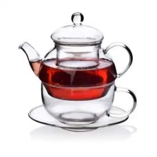 Dzbanek do herbaty Peter Tea for One z filiżanką 350ml/420ml do serwowania herbaty