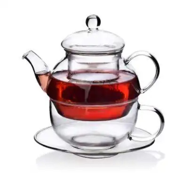 Dzbanek do herbaty Peter Tea for One z filiżanką 350ml/420ml do serwowania herbaty