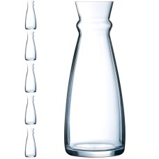 Dzbanek do napojów Arcoroc Fluid 1 l szklany zestaw 6 sztuk Hendi L3965