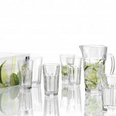 Zestaw dzbanek z szklankami Leonardo Tumbler Rock (7 części)