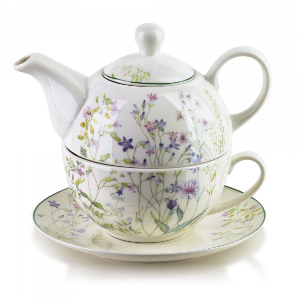 FACCIA VERDE Dzbanek z filiżanką TEA FOR ONE 280ml/410ml