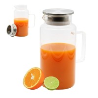 Глечик, Brunbeste BB-2884, для напоїв і лимонаду 1.8 л, скляний для подачі на стіл