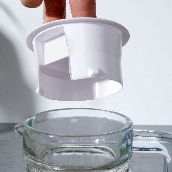 Глечик, VILDE, szklany 500–650 ml з кришкою — для напоїв, соку, води, компоту