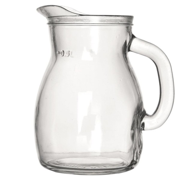 Дозатор/глечик Orion 126655, скляний 500 мл — для напоїв: сік, вода, компот, вино, соус