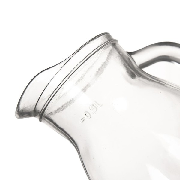 Дозатор/глечик Orion 126655, скляний 500 мл — для напоїв: сік, вода, компот, вино, соус