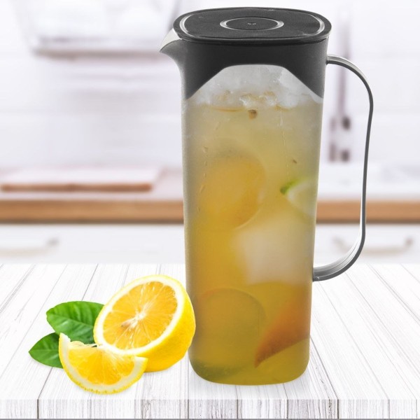 Глечик, ORION, 126649 — глечик для напоїв (вода, сік) чорний 1.8 л