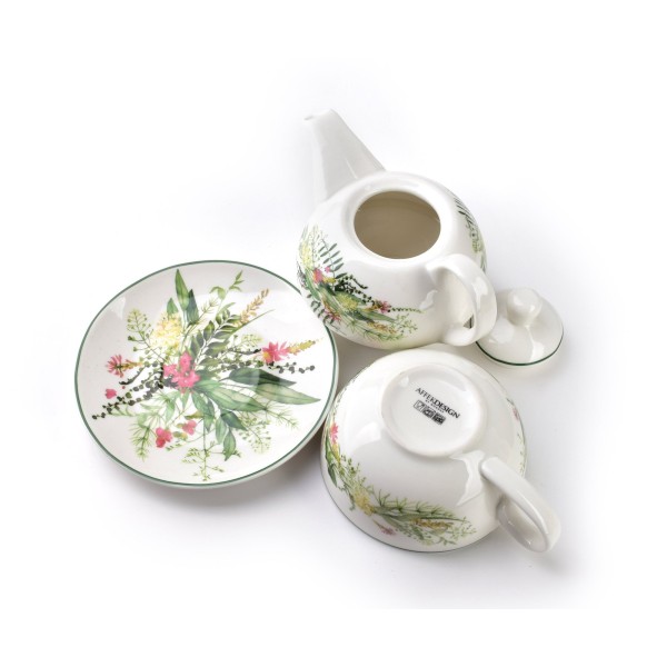 Чайний сервіз Idyllic Tea For One, дзбанок 400 мл з чашкою 300 мл для чаю