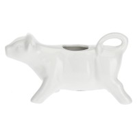 Mlecznik La Porcellana Bianca Mucchine 15 cm z motywem krowy