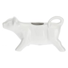 Mlecznik La Porcellana Bianca Mucchine 15 cm z motywem krowy