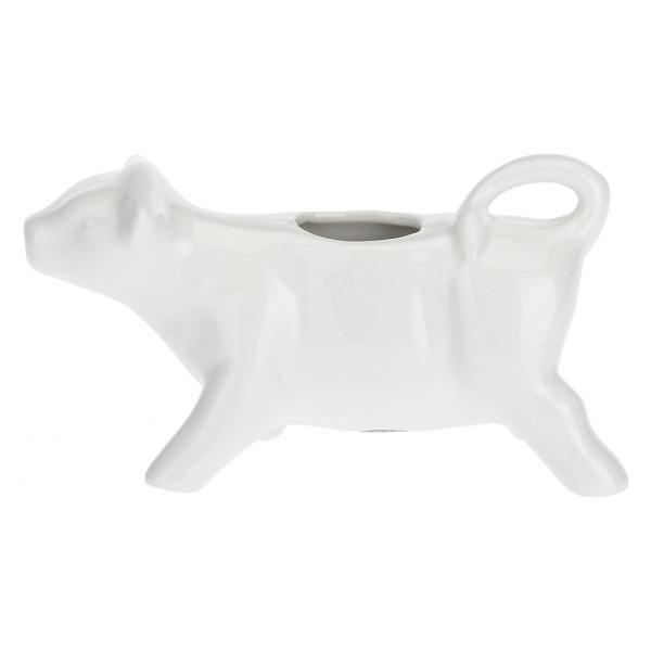 Mlecznik La Porcellana Bianca Mucchine 15 cm z motywem krowy