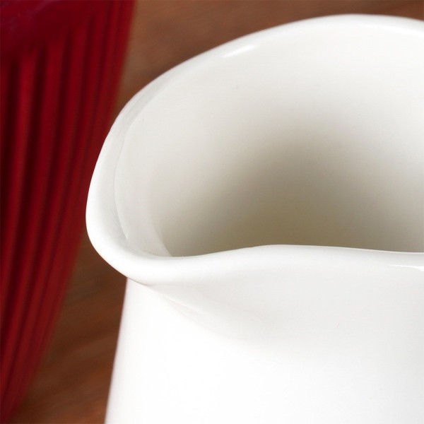 Mlecznik porcelanowy Vilde 153536 dzbanek do mleka biały 200 ml