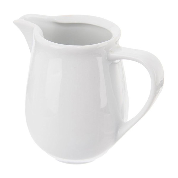 Mlecznik Orion Mona 80 ml porcelanowy biały do serwowania mleka i sosów