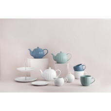 Zestaw cukiernica i mlecznik PRICE AND KENSINGTON PK-Luxe (biały)