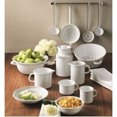 Молочник Riess Classic WEISS 2 л, керамічний вузький — для подачі молока на стіл