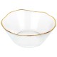 Миска, VILDE 139715, скляна золота 15 см 500 мл — для подачі супу та закусок