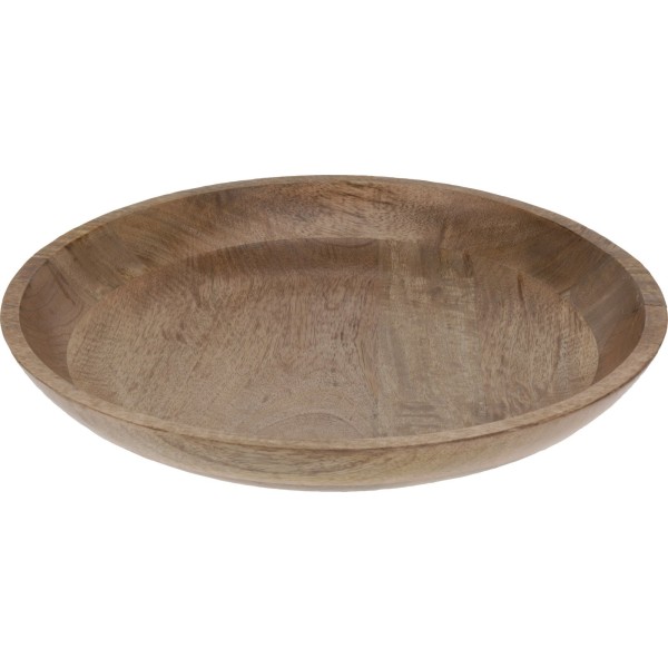 Miska do serwowania Drewno Mango 40x7 cm naturalna
