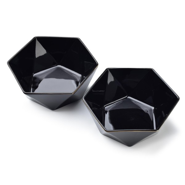 Komplet miseczek RALPH BLACK 2 sztuki 15,5x17x7 cm 750 ml do serwowania