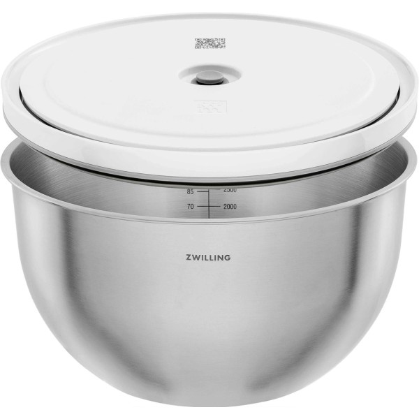 Miska stalowa ZWILLING Fresh & Save 4 l z pokrywką do serwowania