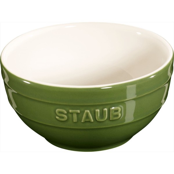 Miska do serwowania Staub Servin okrągła 12 cm zielona